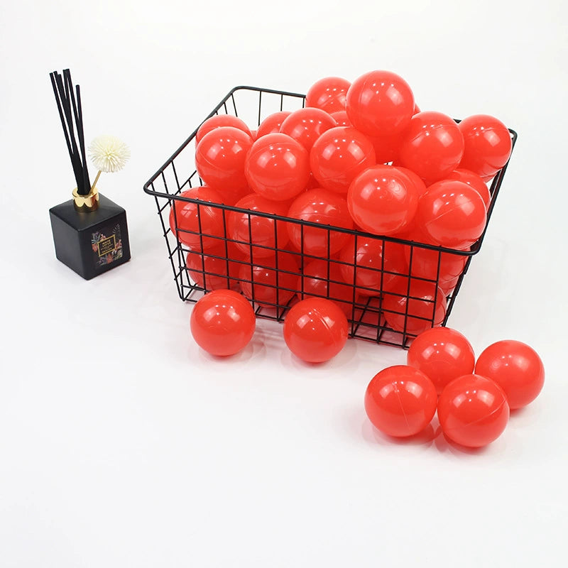 Baby Shower 50-Piece Soft Ocean Pit Toy Balls Play Set for Kids