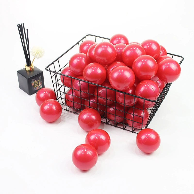Baby Shower 50-Piece Soft Ocean Pit Toy Balls Play Set for Kids