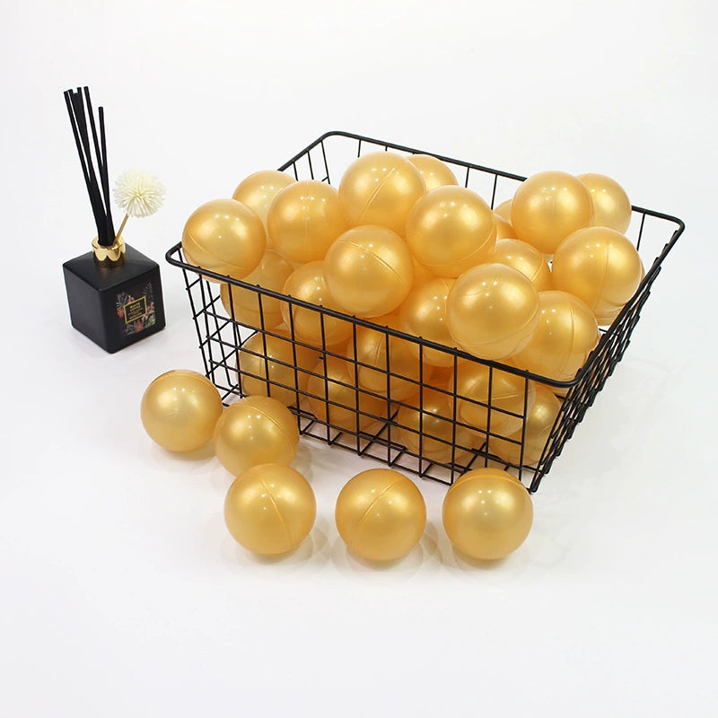 Baby Shower 50-Piece Soft Ocean Pit Toy Balls Play Set for Kids