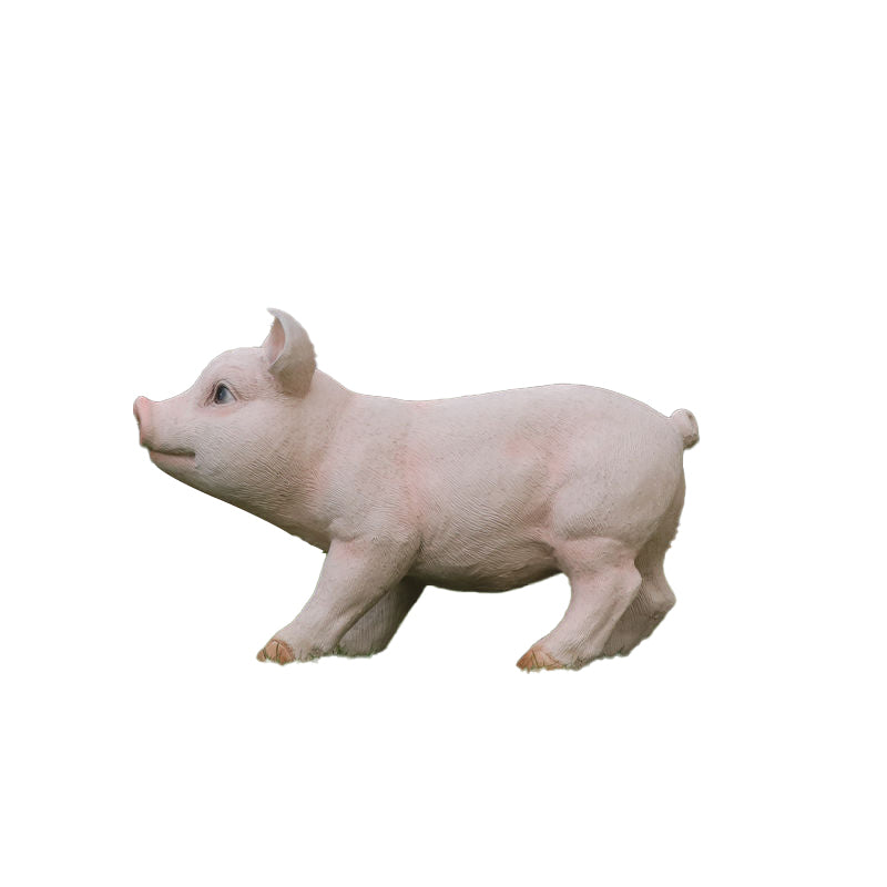 Custom Size Fiberglass Decorative Pig Statuette