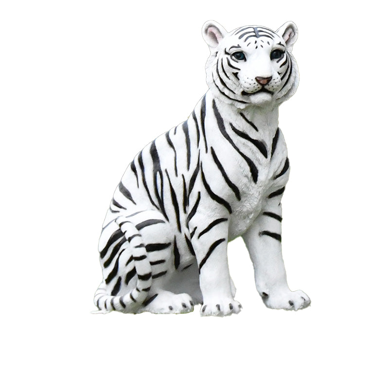 Custom Size Fiberglass Decorative Tiger Statuette