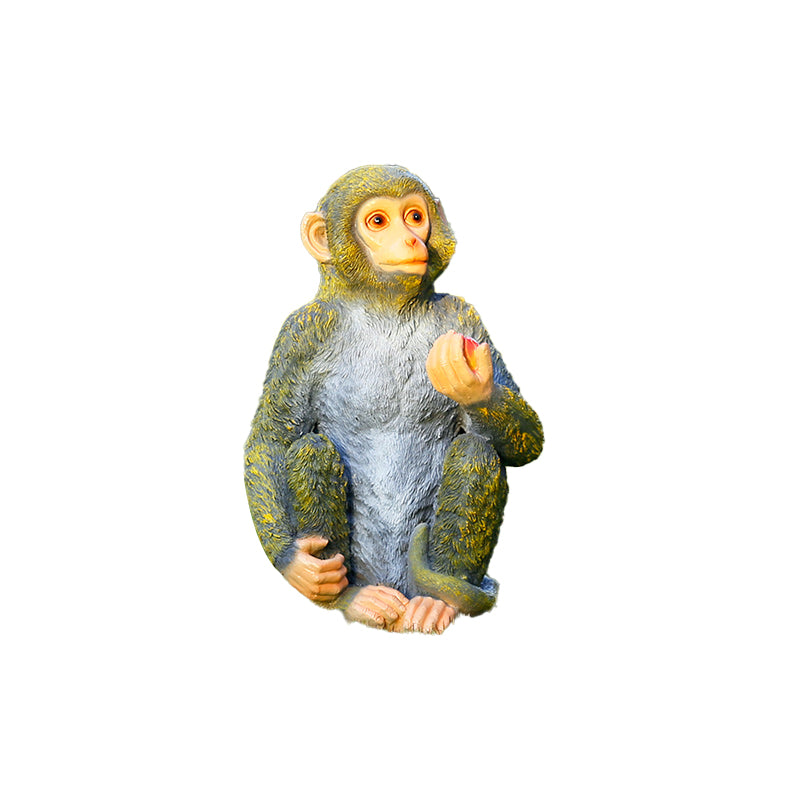 Custom Size Fiberglass Decorative Monkey Statuette
