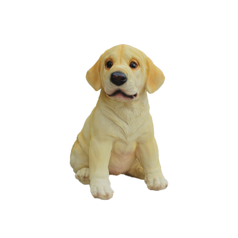Custom Size Fiberglass Decorative Dog Statuette