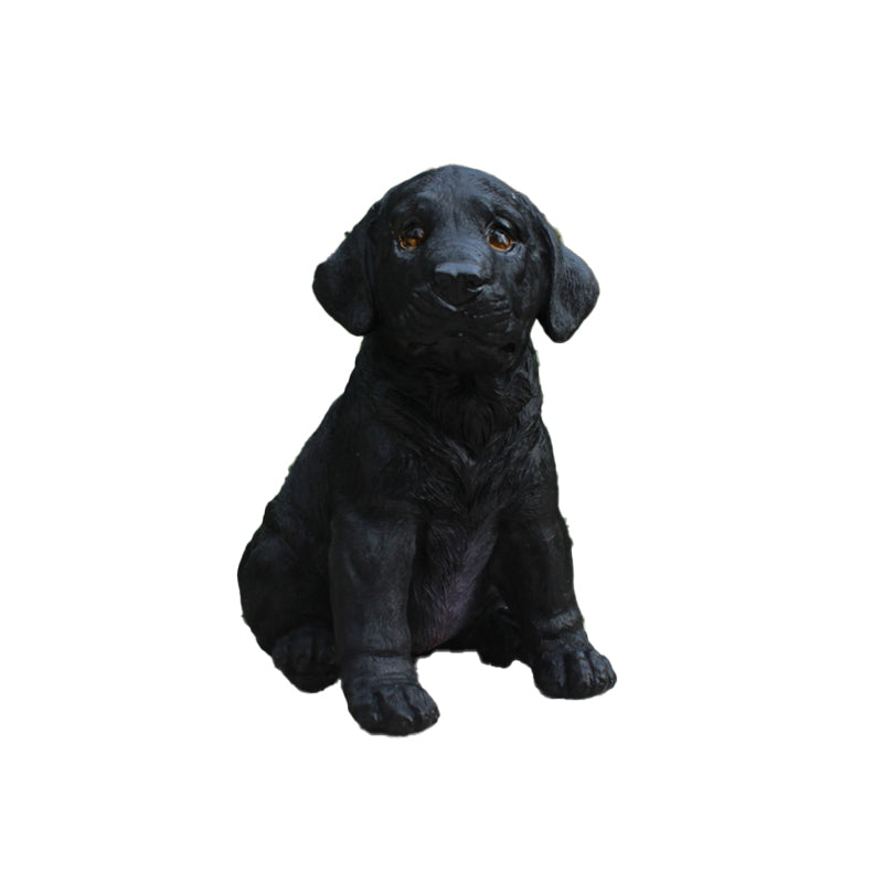 Custom Size Fiberglass Decorative Dog Statuette