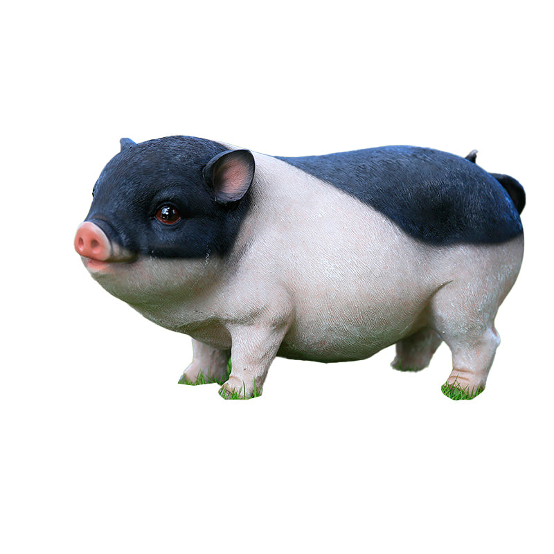 Custom Size Fiberglass Decorative Pig Statuette