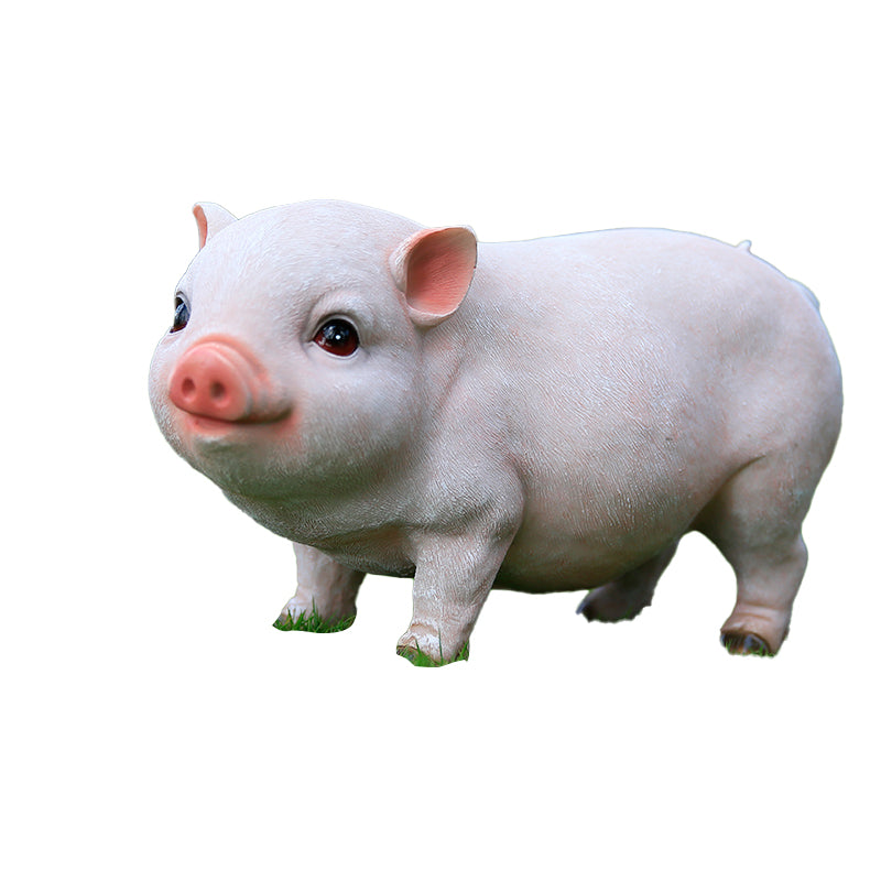 Custom Size Fiberglass Decorative Pig Statuette