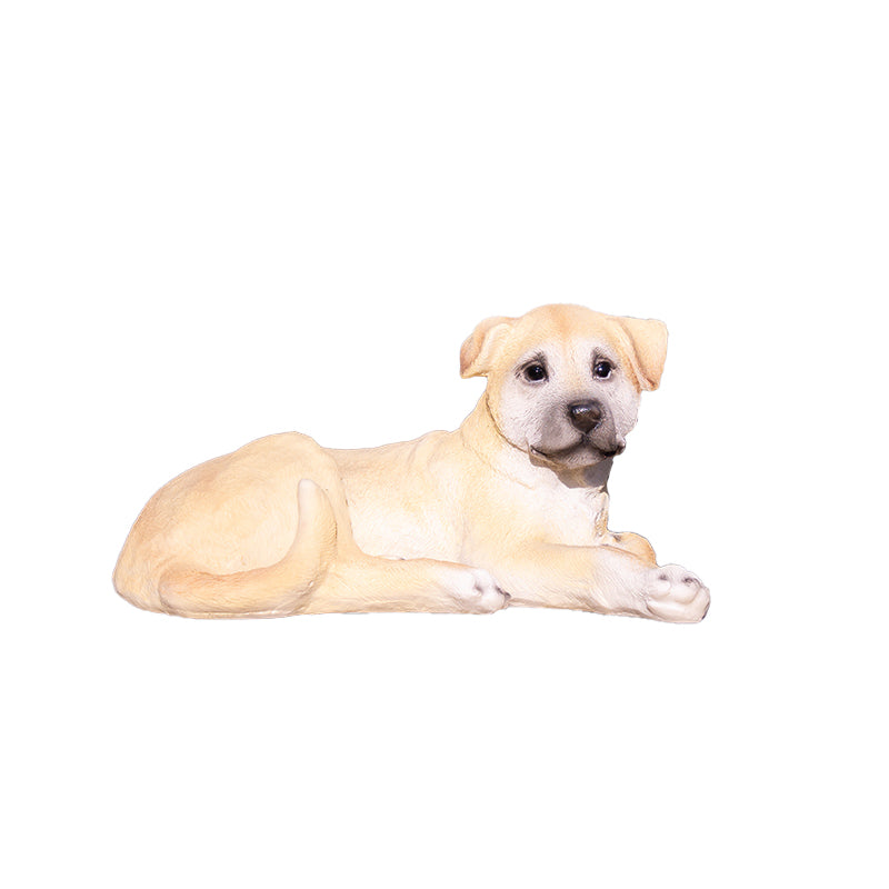 Custom Size Fiberglass Decorative Dog Statuette