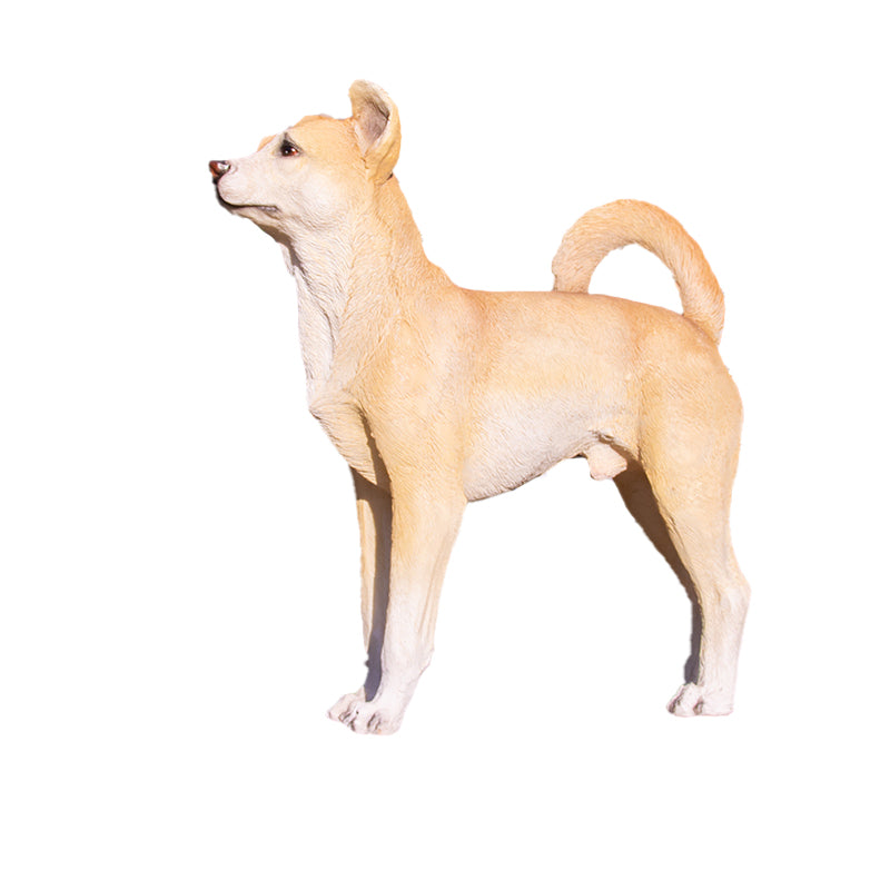 Custom Size Fiberglass Decorative Dog Statuette