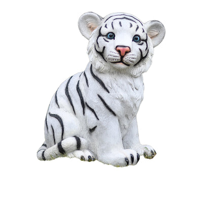 Custom Size Fiberglass Decorative Tiger Statuette