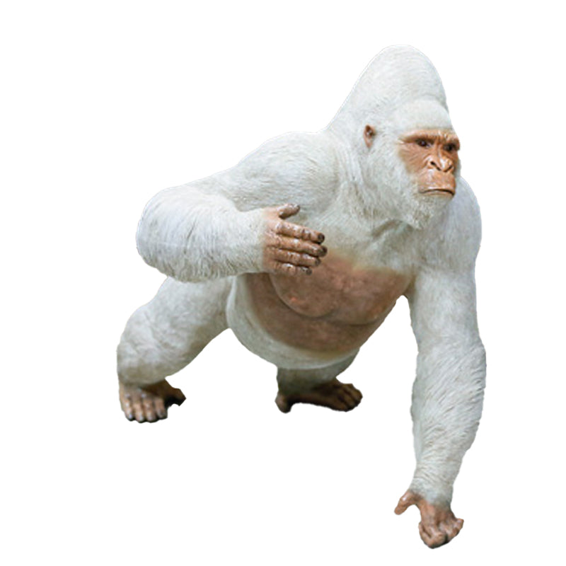Custom Size Fiberglass Decorative Monkey Statuette