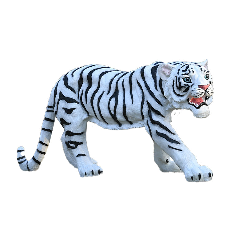 Custom Size Fiberglass Decorative Tiger Statuette
