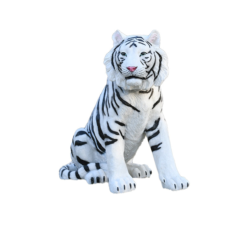Custom Size Fiberglass Decorative Tiger Statuette