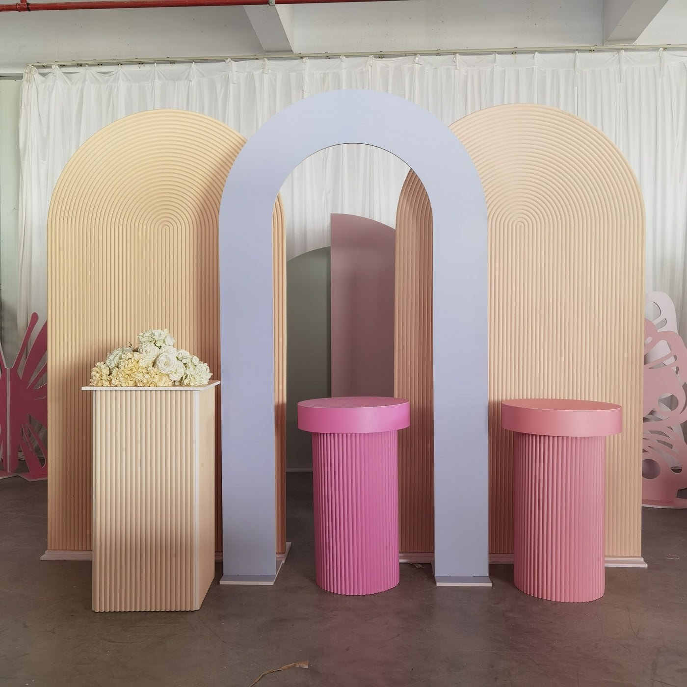 Pvc Arch Event Decor Backdrop - Multicolor